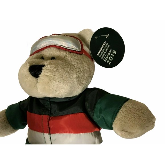 Set 2 Starbucks Bearista Christmas Bears Ski 10" - Picture 6 of 6